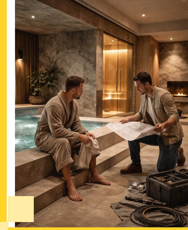 Проектирование SPA зон в Клинцах от 72772 р. | ЭриданКлы